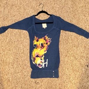 Gilly Hicks off the shoulder long sleeve